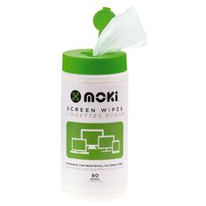 Moki LCD/Plasma Screen Wipes (80)