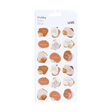 Uniti Wedding Paper Stickers 1 Sheet