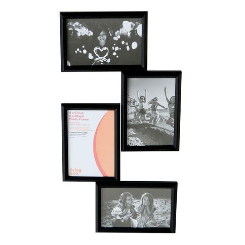 Living & Co Collage 4 Photo Fram 4in x 6in