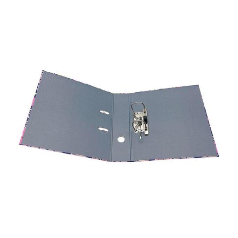 Uniti Floral Lever Arch Purple Mid A4