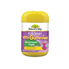 Nature's Way Kids Smart Vita Gummies Multi-Vitamin + Veges 110s