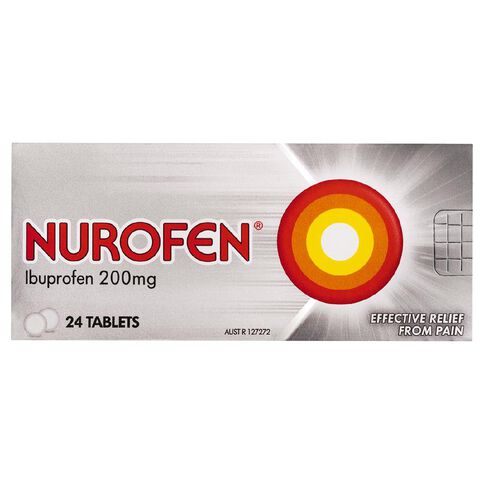 Nurofen Tablets 24s - LIMIT OF 2 PER CUSTOMER