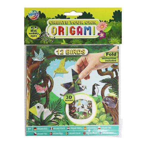 Moxy Origami Animals & Birds 12pcs