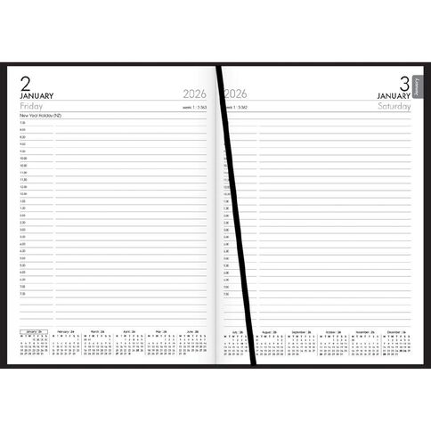 Collins 2026 Diary Day To Page A5