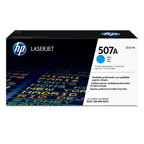 HP Toner 507A Cyan (6000 Pages)