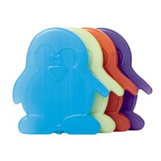 Living & Co Slim Kids' Freezer Blocks Penguin Assorted 4 Pack