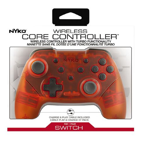NYKO Switch Wireless Core Controller Red Mid
