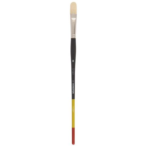 Princeton Snap Brush Long Handle Bristle Filbert 8
