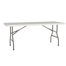 Knights Life Folding Table 1.8m Solid Top