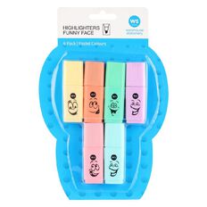 WS Highlighters Funny Face 6 Pack