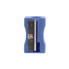 WS Pencil Sharpener 1 Hole Plastic Multi-Coloured