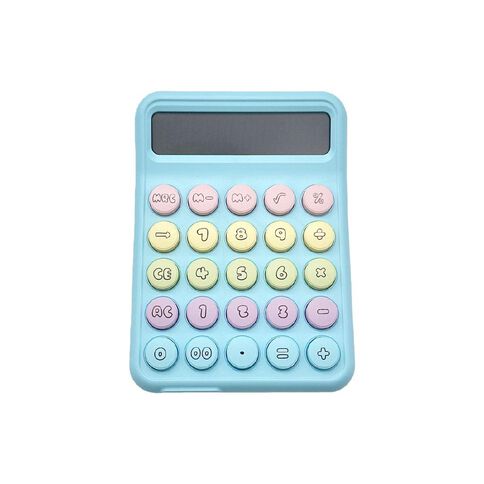 WS Desktop Calculator Pastel Blue