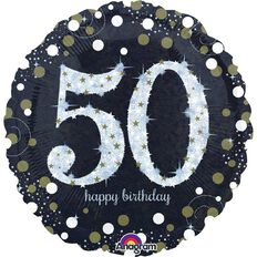 Anagram 45cm Standard Sparkling 50 Balloon