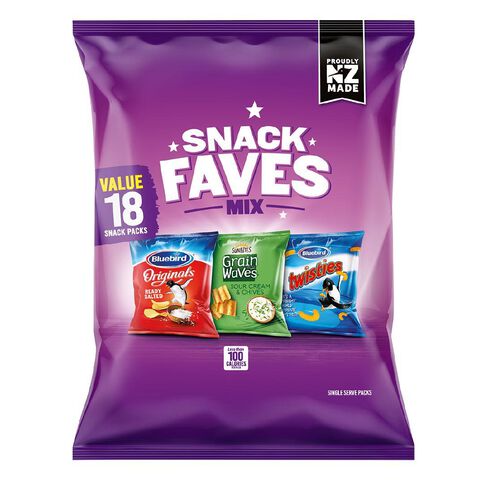 Bluebird Snack Faves Mix 18 Pack