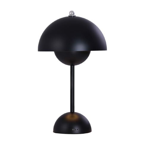 Living & Co Misha Rechargeable Lamp Black