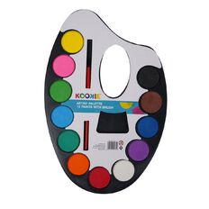 Kookie Watercolour Palette With Brush