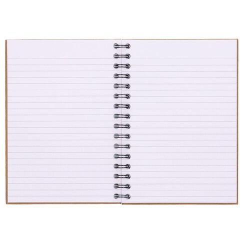 WS Notebook Wiro Kraft Brown Mid A5