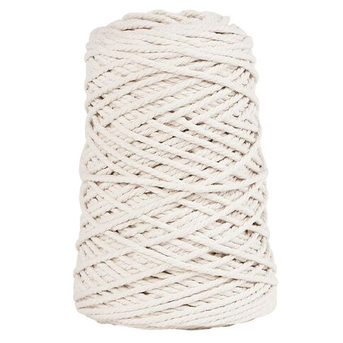 Uniti Macrame Yarn 3mm Natural 500g