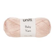 Uniti 4-ply Baby Acrylic Yarn Pink Mid 50g