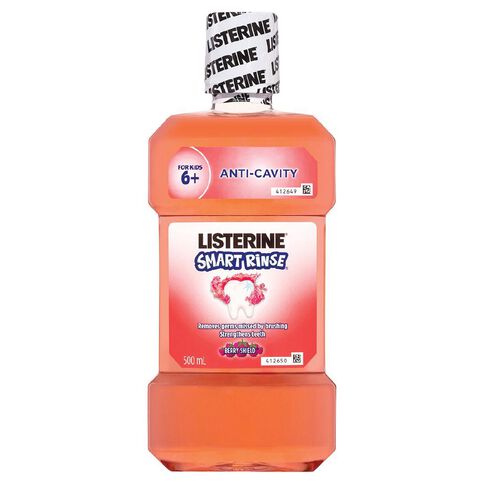 Listerine Smart Rinse Berry Shield Mouthwash 500ml