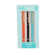 Uniti Kids Racing 3 Pack Metal Pen