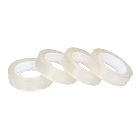 WS Clear Tape Refill 12mm x 25m 4 Pack