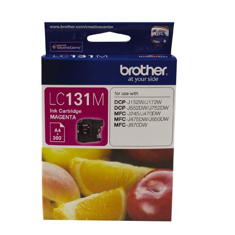 Brother Ink LC131 Magenta (300 Pages)