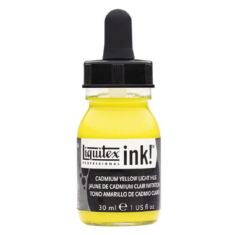 Liquitex Ink 30ml Cadmium Yellow Light Hue