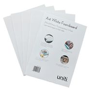 Uniti Foamboard 5mm A4 5 Pack
