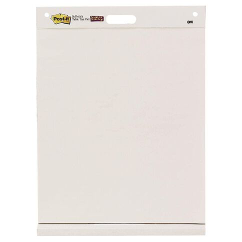 Post-It Tabletop Easel Pad 563R 508x584mm White