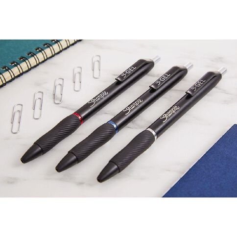 Sharpie Retractable Business 0.7mm Gel Pens Assorted 4 Pack