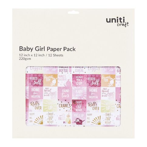 Uniti Baby Girl Paper Pack