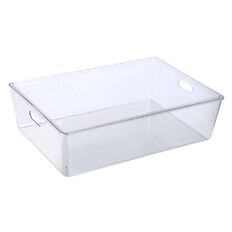 Living & Co Lisse Lidded Organiser Clear 26L