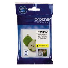 Brother Ink LC3313Y Yellow (400 Pages)