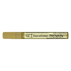 MARVY #350 Decocolor Premium Chisel Tip Paint Marker Gold