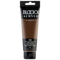 BLOCKX Acrylic Tube Burnt Umber 120ml