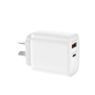 Tech.Inc 45W USB C + USB A Dual PD Wall Charger TI451C