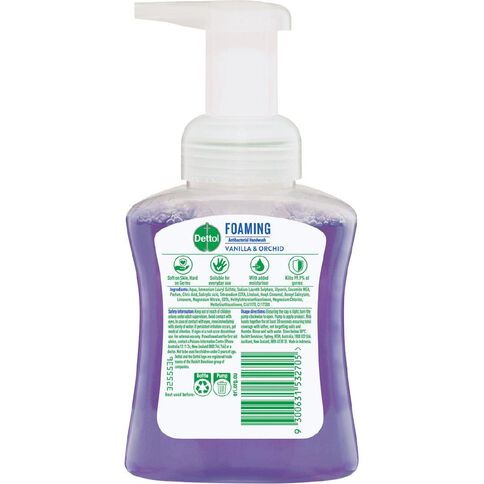 Dettol Foam Handwash Vanilla & Orchid 250ml