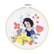 Disney Half Stitch Printed Hoop Art Kit Snow White 20cm