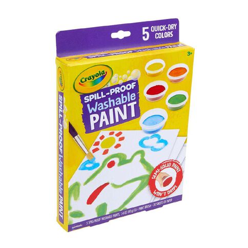 Crayola Spill Proof Washable Paint Kit