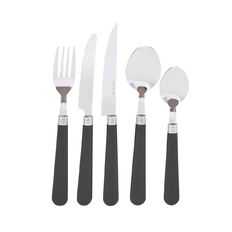 Living & Co Cutlery Set 40 Piece Black