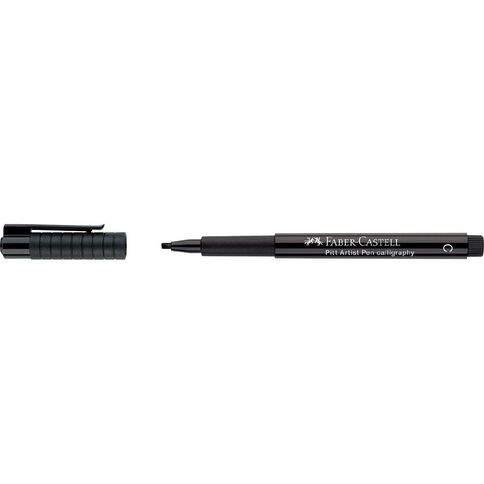 Faber-Castell Pitt Artist Pen Calligraphy #199 Black