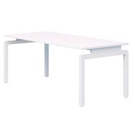 Accent Quick Ship Box Fixed Height Desk White/Snow 1200 x 700