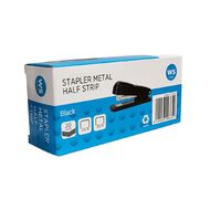 WS Stapler Metal Half Strip 20 Sheet Black