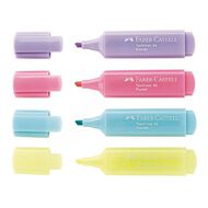 Faber-Castell Highlighters Pastel Assorted 4 Pack