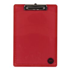 WS Clipboard Red Mid A4