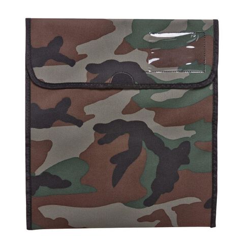 WS Book Bag Zipper Pocket 36cm x 33cm Camo