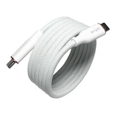 Tech.Inc C To C 1.2m Magnetic Braided Cable White