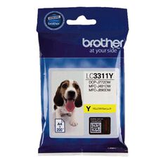 Brother Ink LC3311Y Yellow (200 Pages)