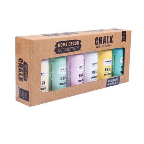 Chalk Paint Kit Pastel 60ml Each